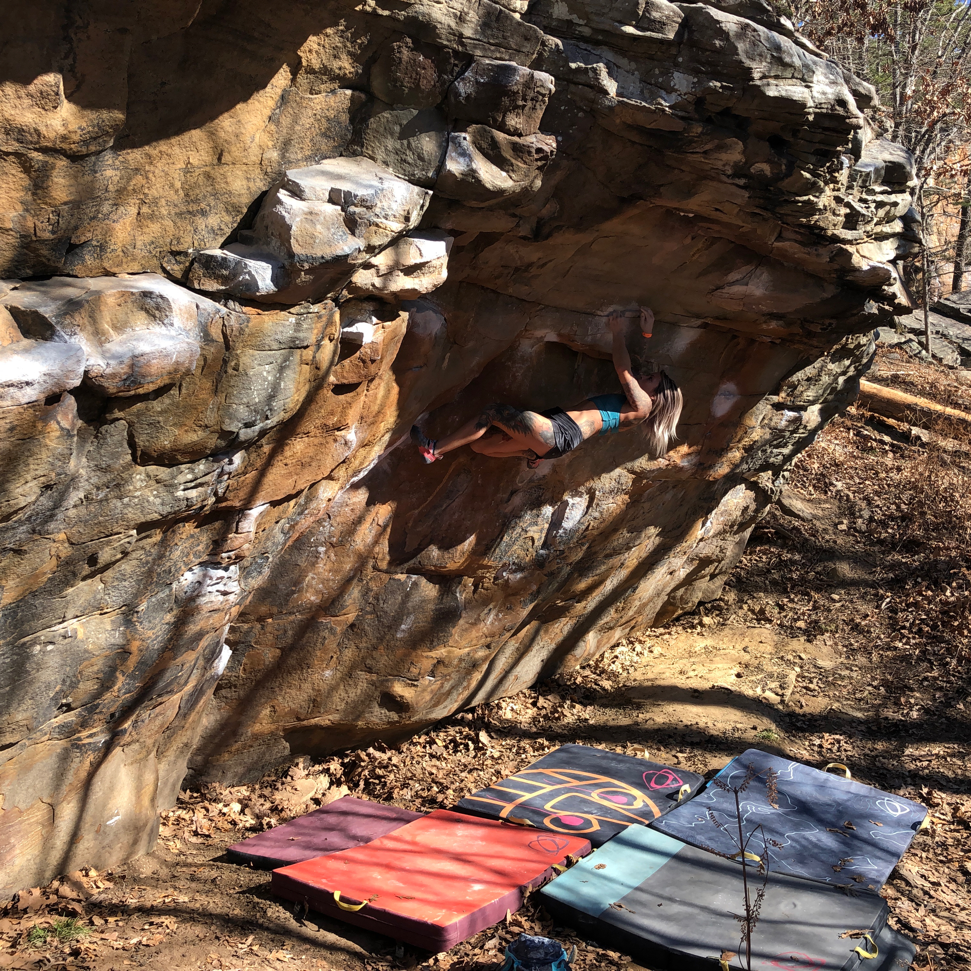 Climbing Beta video of climbers on Orb Weaver v7 in Horseshoe Canyon Ranch with undefined beta videos in KAYA, the climber's app - where climbers can log and track their ascents, progress, and connect with their local gym and outdoor climbing community.