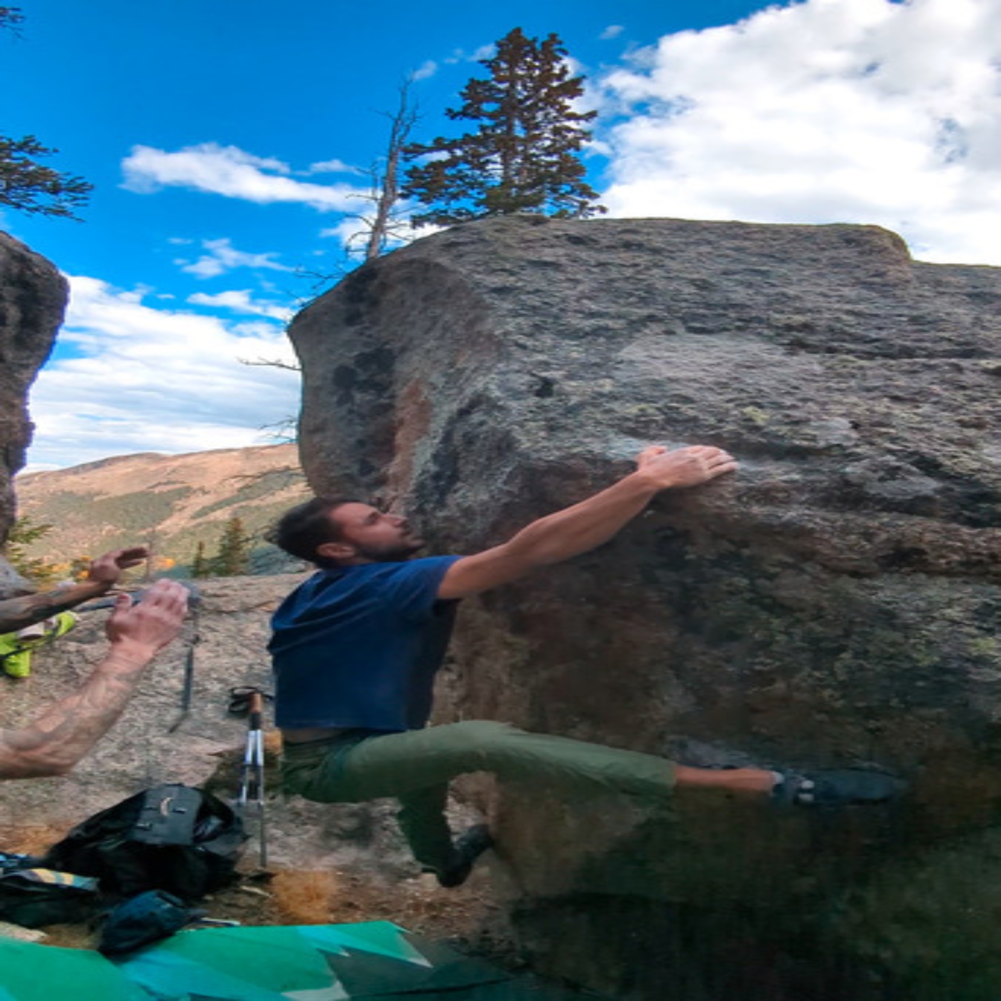 Climbing Beta video of climbers on Ceres v4 in Guanella Pass with undefined beta videos in KAYA, the climber's app - where climbers can log and track their ascents, progress, and connect with their local gym and outdoor climbing community.