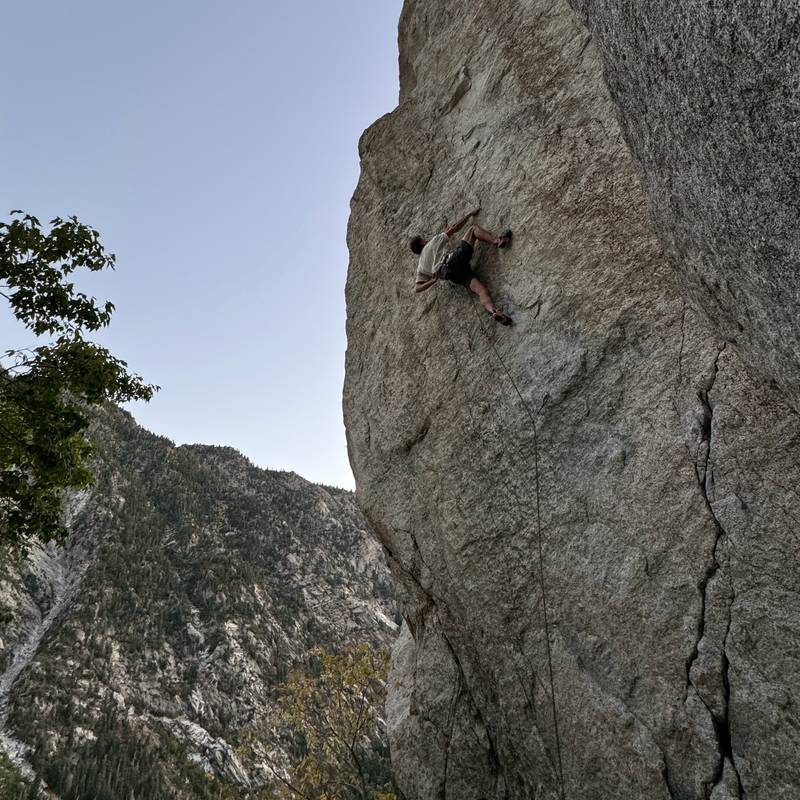 All Chalk no Action 5.12a, Little Cottonwood Canyon - Beta Video from routesetter