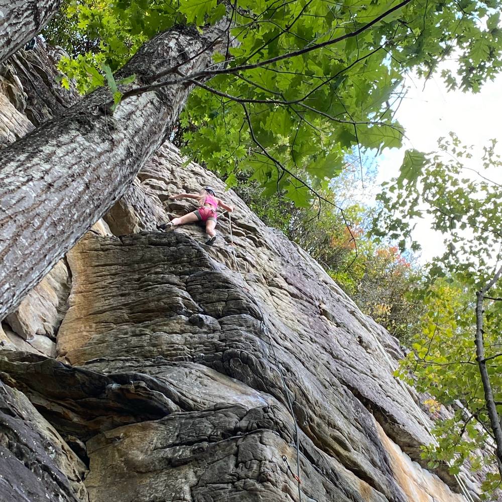 Hippie Dreams 5.7, New River Gorge - Beta Video from neensbean