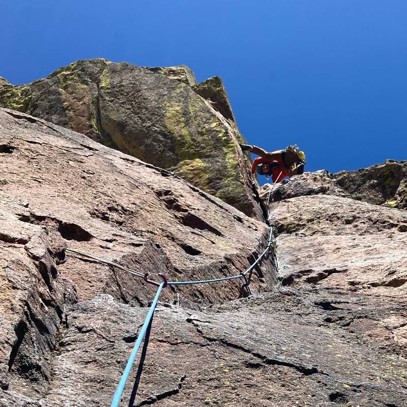Long John Wall 5.8, Eldorado Canyon - Beta Video from MapacheLoco