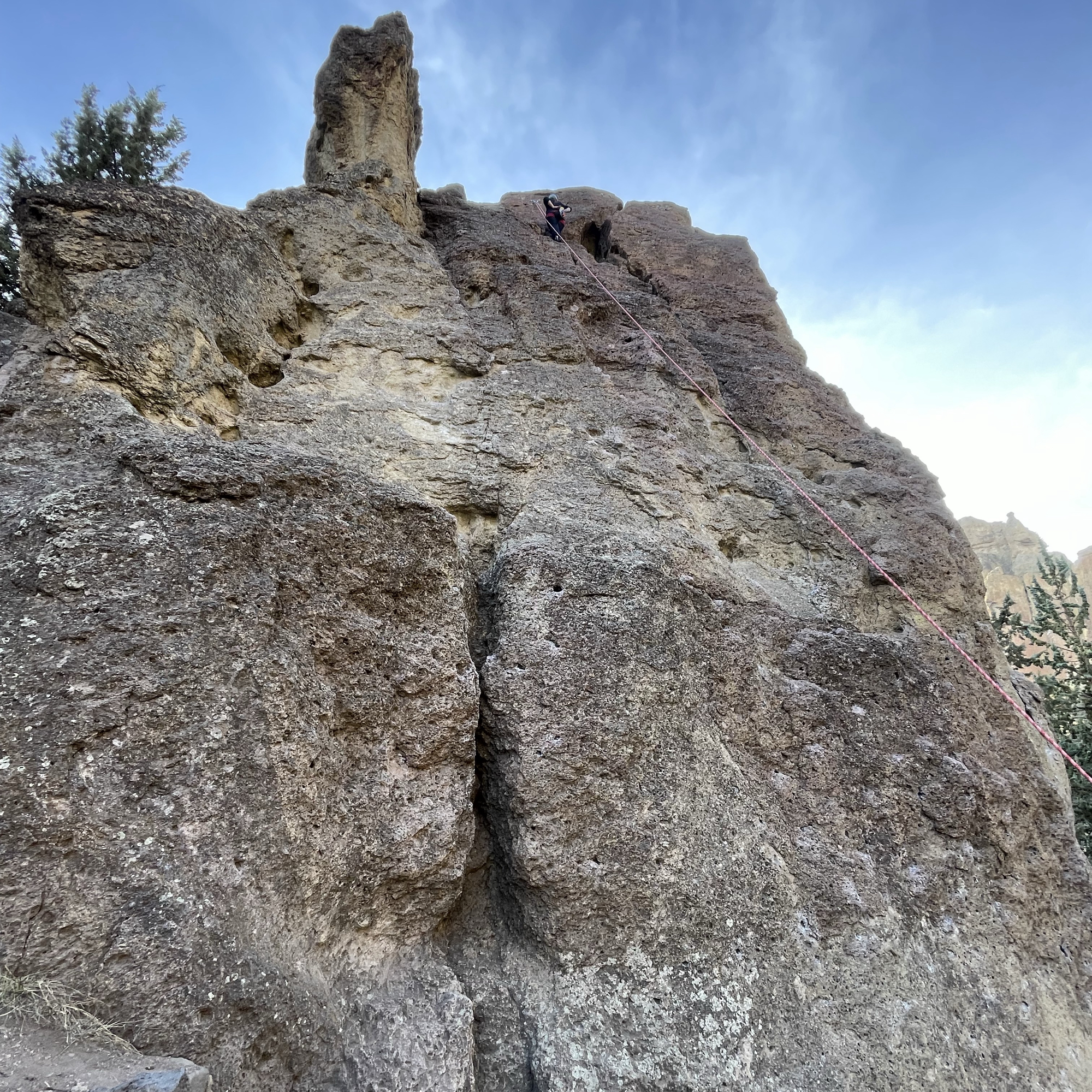 Climbing Beta video of climbers on How Low Can You Go? 5.8 in Smith Rock with undefined beta videos in KAYA, the climber's app - where climbers can log and track their ascents, progress, and connect with their local gym and outdoor climbing community.