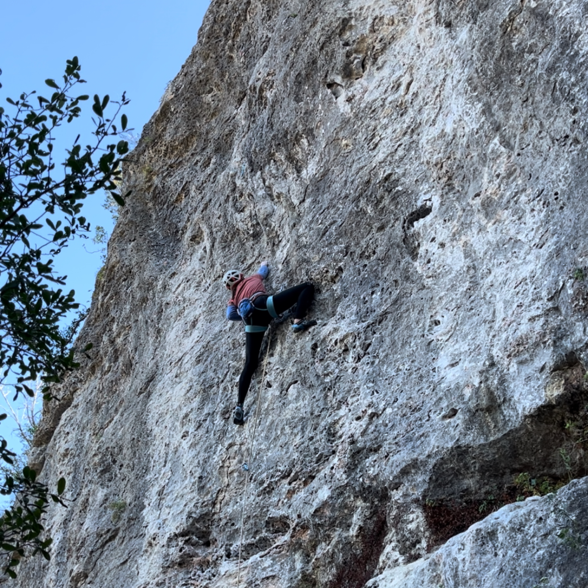 Climbing Beta video of climbers on Katrina 5.11d in Reimer's Ranch with undefined beta videos in KAYA, the climber's app - where climbers can log and track their ascents, progress, and connect with their local gym and outdoor climbing community.