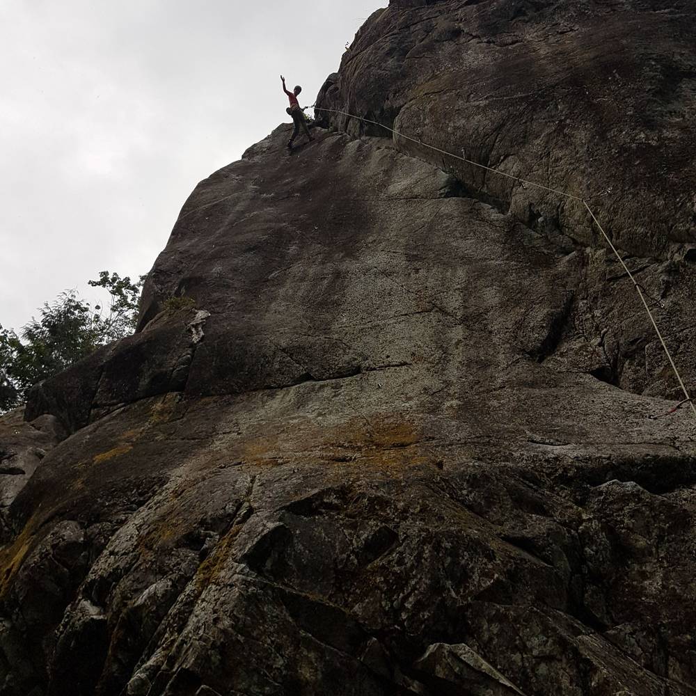 Pan's Sword 5.10d, Squamish - Beta Video from SendyWendyy