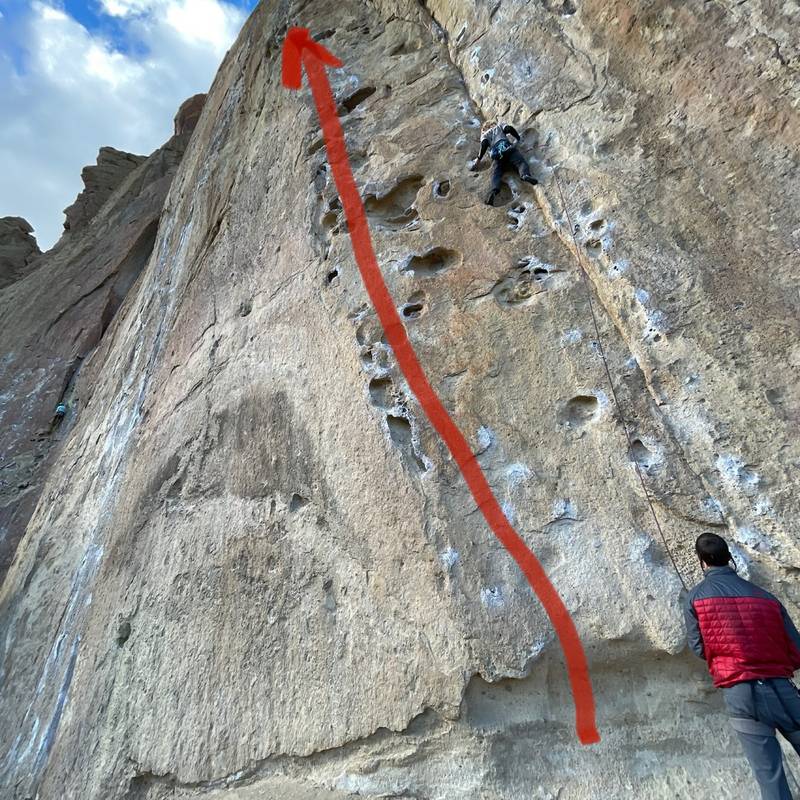 Nine Gallon Buckets 5.10c, Smith Rock - Beta Video from Betagrimper
