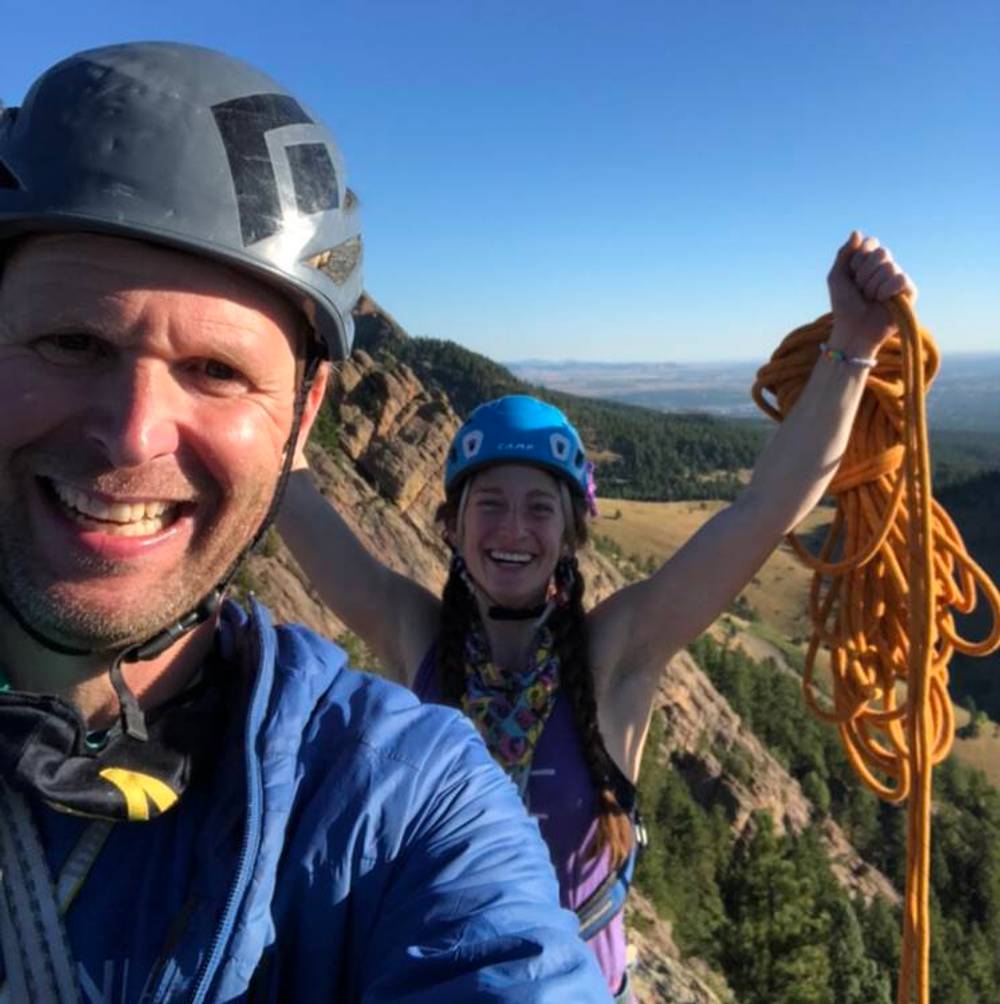 Long John Wall 5.8, Eldorado Canyon - Beta Video from justensjong
