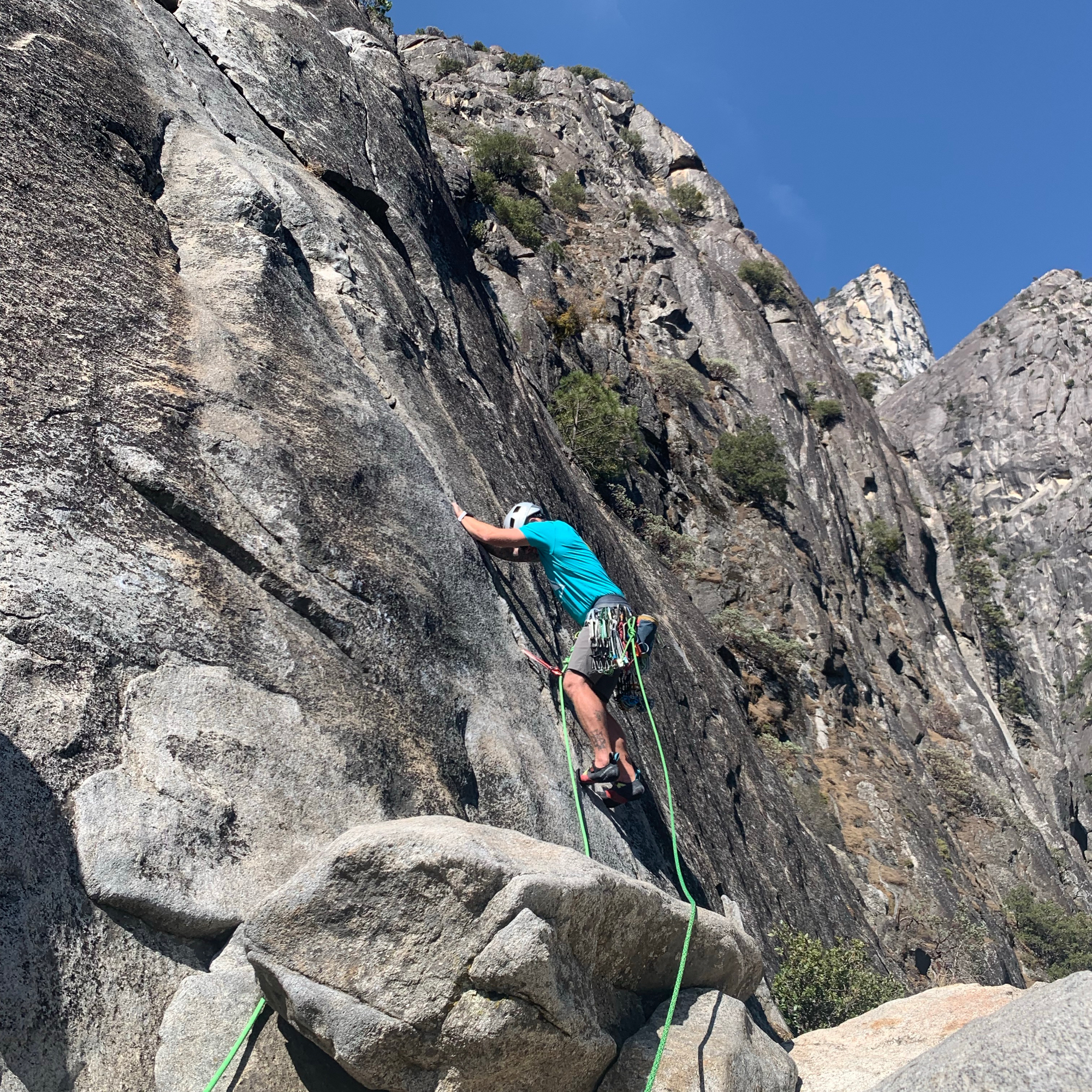 Climbing Beta video of climbers on Nutcracker 5.8 in Yosemite Valley with undefined beta videos in KAYA, the climber's app - where climbers can log and track their ascents, progress, and connect with their local gym and outdoor climbing community.