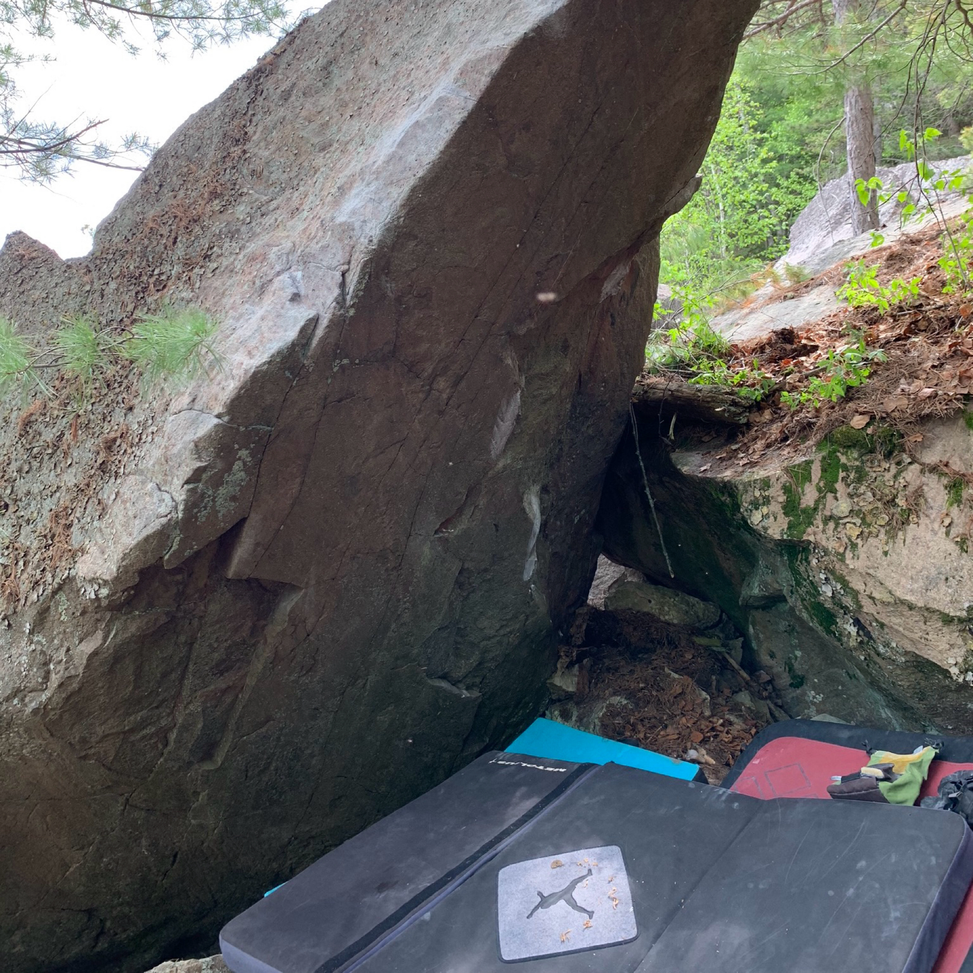 Climbing Beta video of climbers on Nighthawk v5 in The Nooks with undefined beta videos in KAYA, the climber's app - where climbers can log and track their ascents, progress, and connect with their local gym and outdoor climbing community.