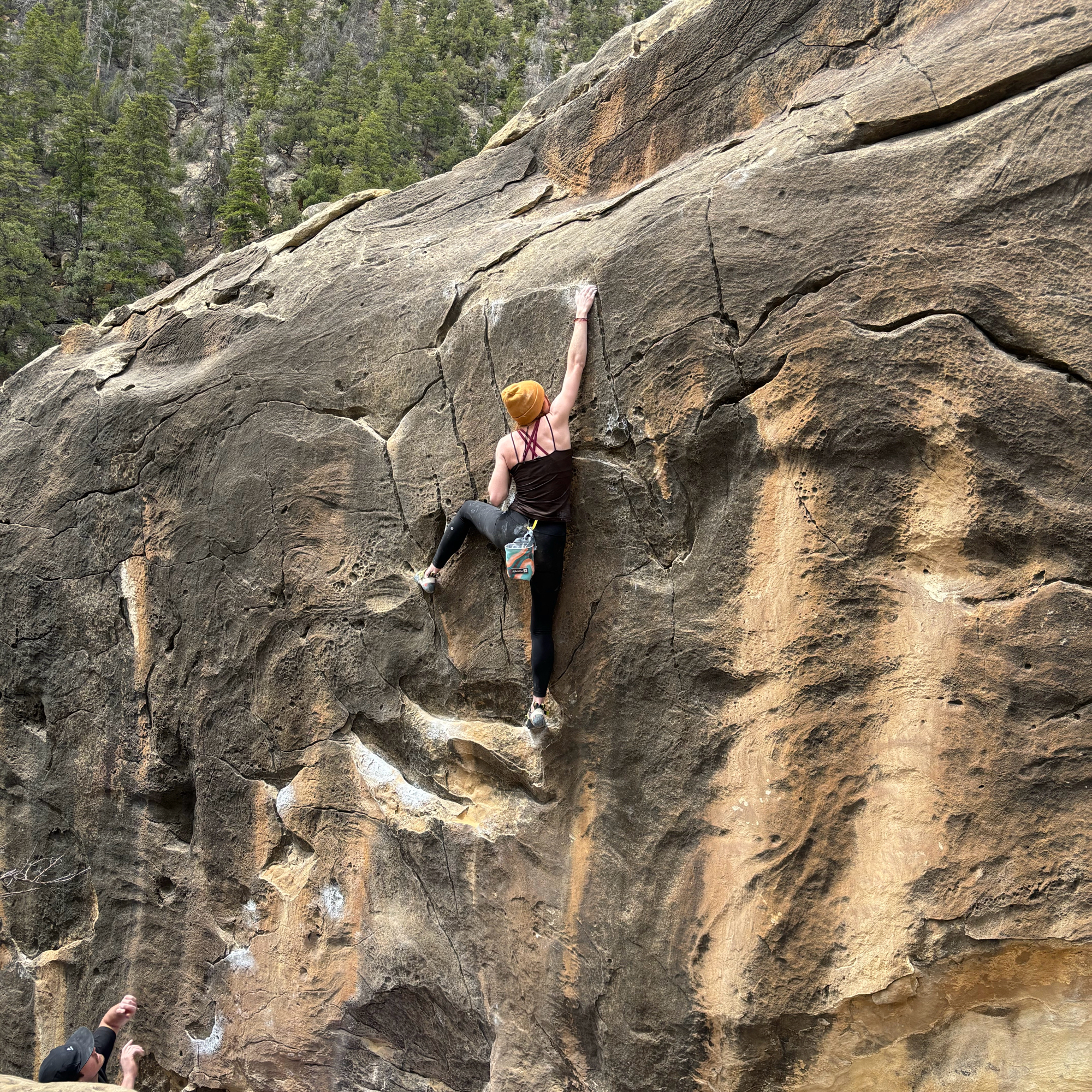 Climbing Beta video of climbers on America's Playground v3 in Joe's Valley with undefined beta videos in KAYA, the climber's app - where climbers can log and track their ascents, progress, and connect with their local gym and outdoor climbing community.