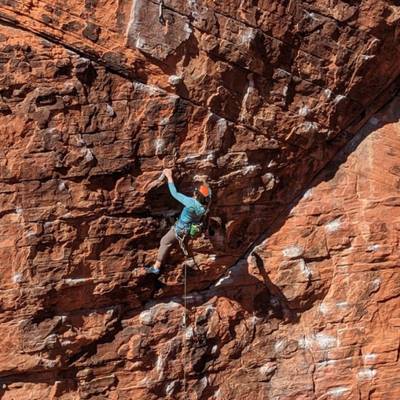 Glitter Gulch 5.11a, Red Rock - Beta Video from burnsbabe