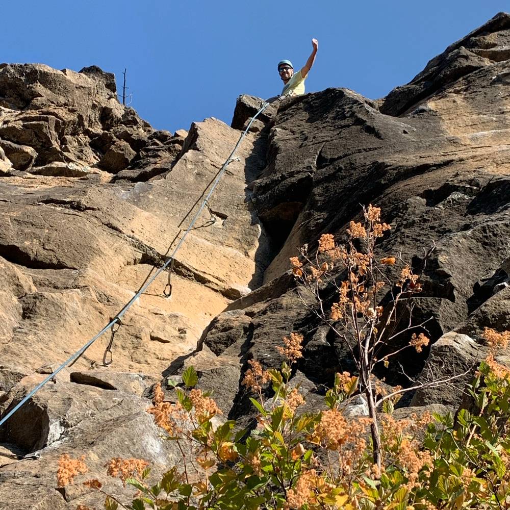 Artificially Insteminated 5.10a, Tieton River - Beta Video from internalmedguy