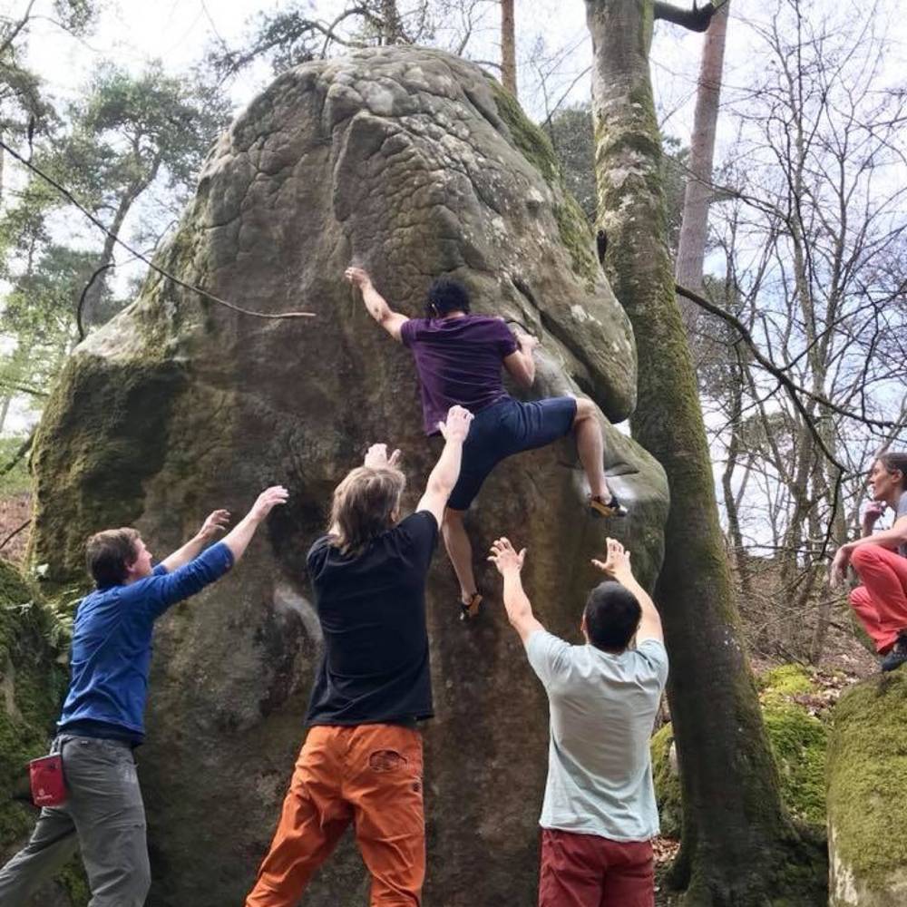 cacahuete pirouette  v10, Fontainebleau - Beta Video from David_Gurman