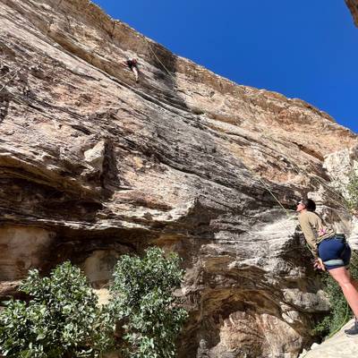 Skid Mark 5.10a, Red Rock - Beta Video from LadyJaybird