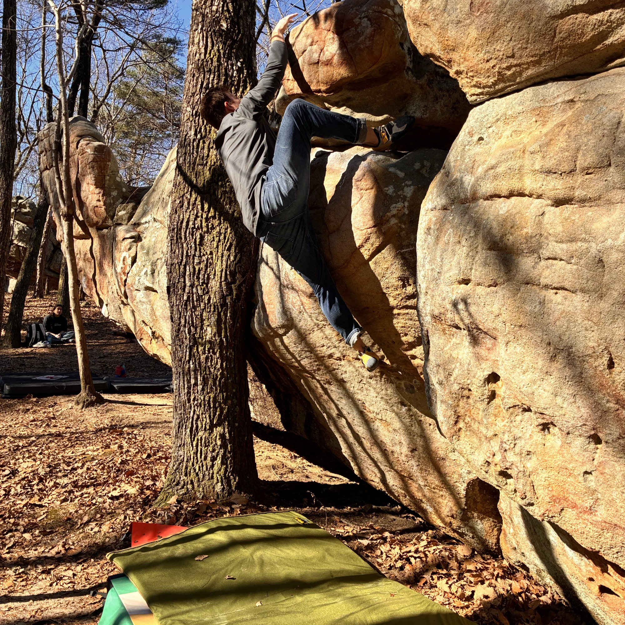 Climbing Beta video of climbers on Pocket Hercules v4 in The Citadel with undefined beta videos in KAYA, the climber's app - where climbers can log and track their ascents, progress, and connect with their local gym and outdoor climbing community.