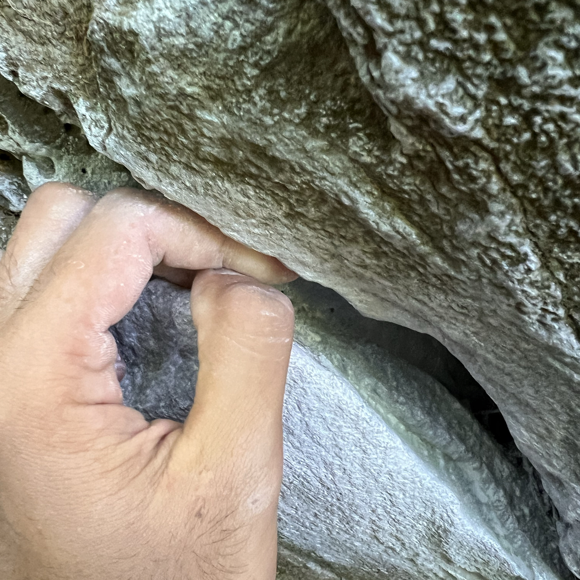 Climbing Beta video of climbers on Jaws of Death v8 in Carver with undefined beta videos in KAYA, the climber's app - where climbers can log and track their ascents, progress, and connect with their local gym and outdoor climbing community.