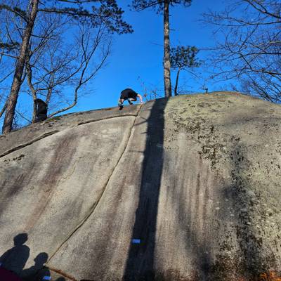 Easy Crack Traverse v2, Boat Rock - Beta Video from idk1
