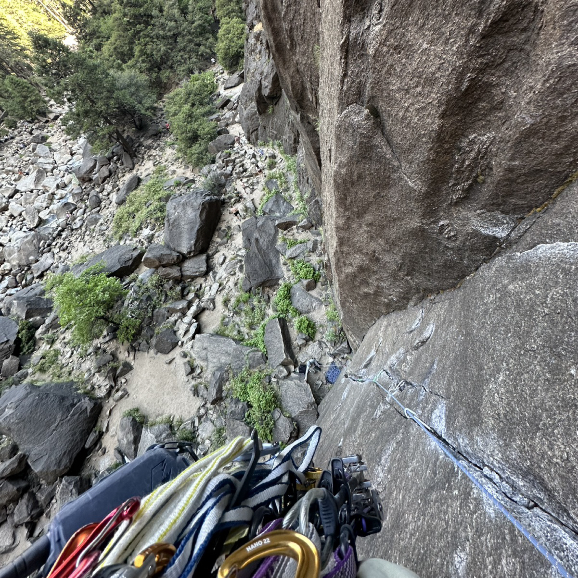 Climbing Beta video of climbers on Ranger Crack 5.8 in Yosemite Valley with undefined beta videos in KAYA, the climber's app - where climbers can log and track their ascents, progress, and connect with their local gym and outdoor climbing community.