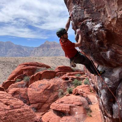 Fear and Loathing III 5.12a, Red Rock - Beta Video from paulbakker