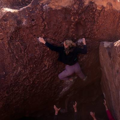 Sign of the Cross v3, Hueco Tanks - Beta Video from Jeanes
