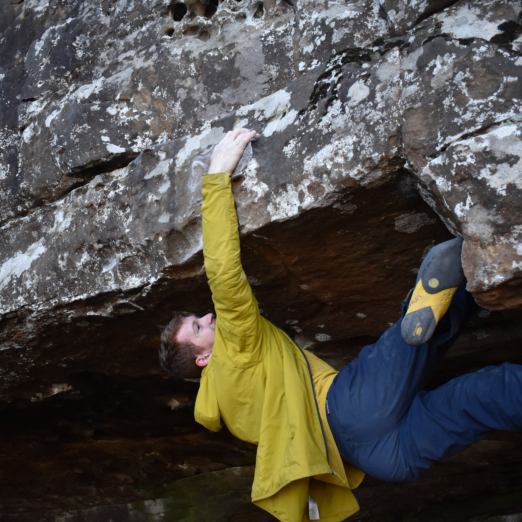 Climbing Beta video of climbers on Bushido v9 in Horseshoe Canyon Ranch with undefined beta videos in KAYA, the climber's app - where climbers can log and track their ascents, progress, and connect with their local gym and outdoor climbing community.