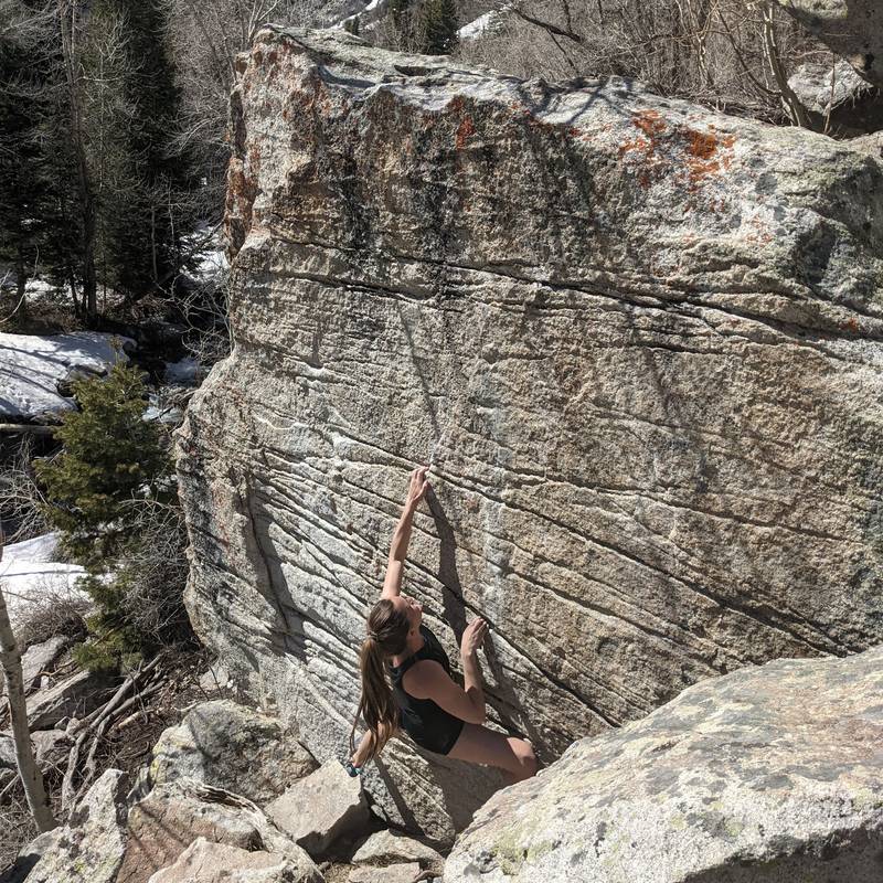 Fudge Ripple v1, Little Cottonwood Canyon - Beta Video from CathyG