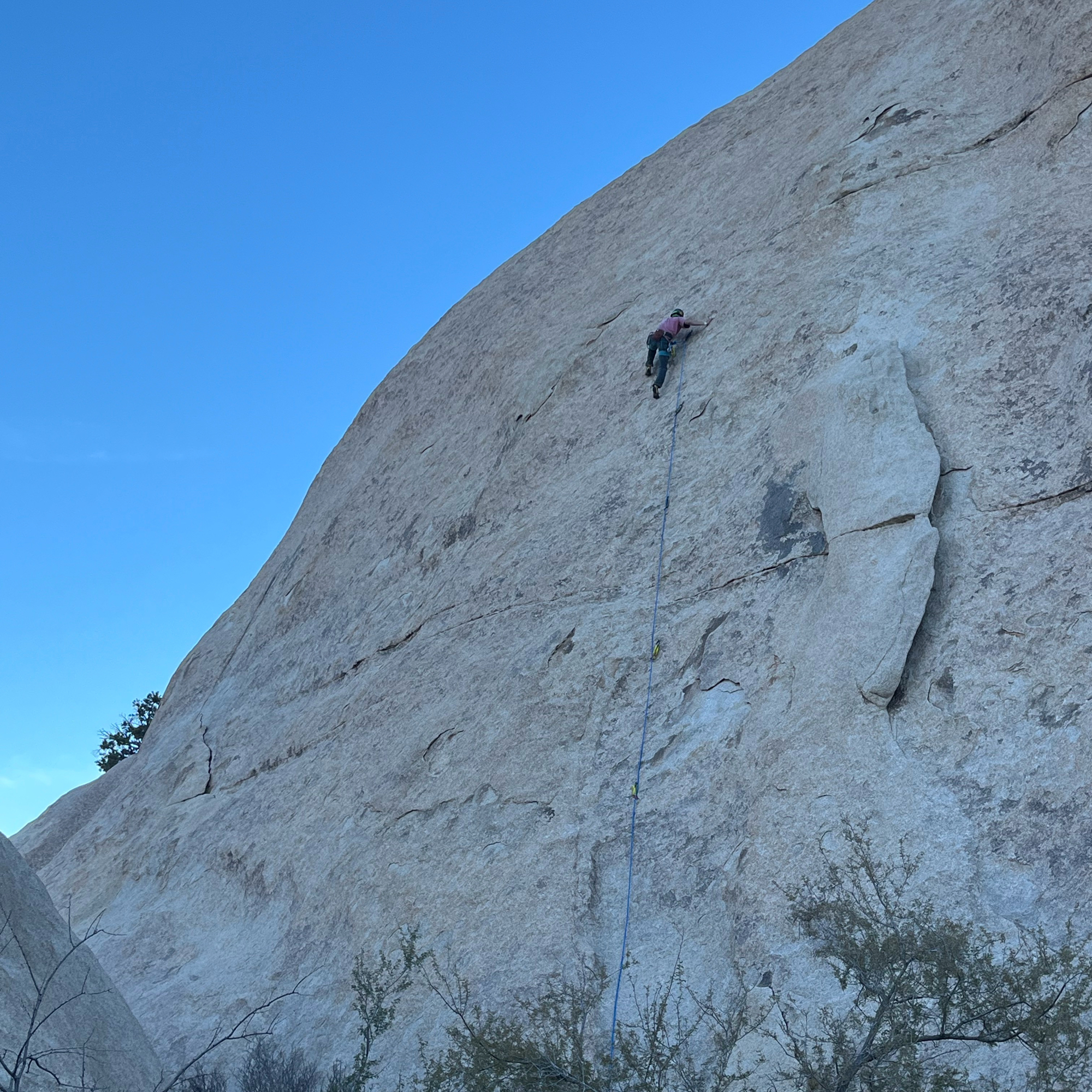 Climbing Beta video of climbers on Penny Lane 5.8 in Joshua Tree with undefined beta videos in KAYA, the climber's app - where climbers can log and track their ascents, progress, and connect with their local gym and outdoor climbing community.