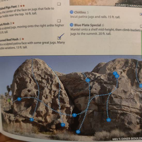 Mel's Traverse vB, Joshua Tree - Beta Video from Corgi_Climber