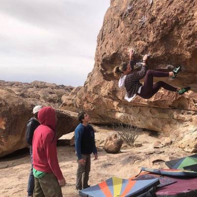The Mexican Chicken v6, Hueco Tanks - Beta Video from Jeanes