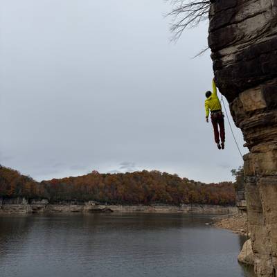 Wendy’s Arete 5.7, New River Gorge - Beta Video from Larsen