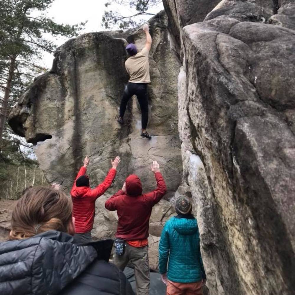 Rubis Sur L'ongle v8, Fontainebleau - Beta Video from David_Gurman