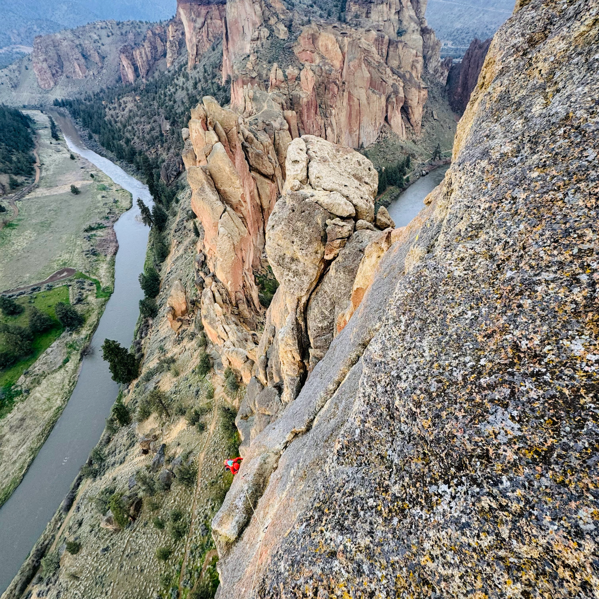 Climbing Beta video of climbers on Wherever I May Roam 5.9 in Smith Rock with undefined beta videos in KAYA, the climber's app - where climbers can log and track their ascents, progress, and connect with their local gym and outdoor climbing community.