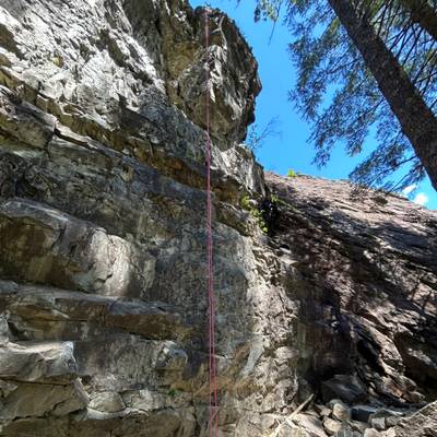 Namby-Pamby 5.10b, North Bend - Beta Video from NoraSue