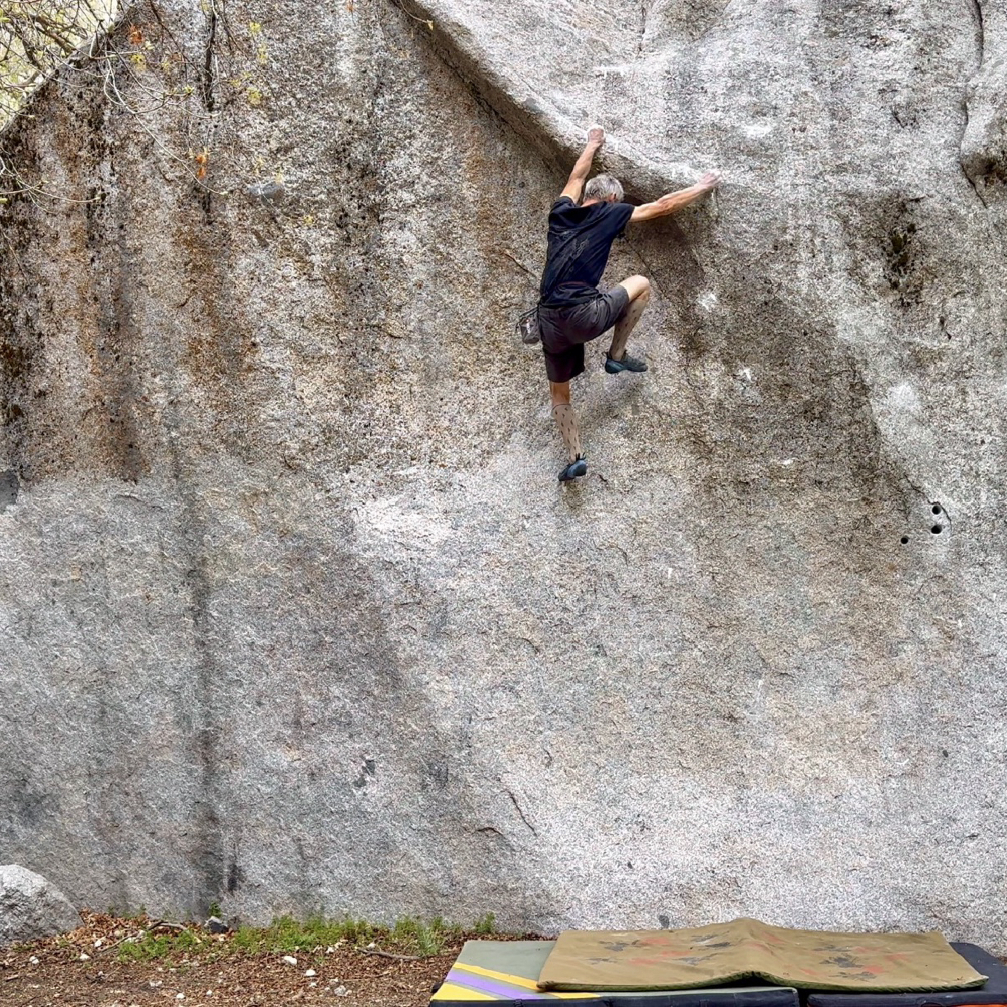 Climbing Beta video of climbers on Tiny v11 in Little Cottonwood Canyon with undefined beta videos in KAYA, the climber's app - where climbers can log and track their ascents, progress, and connect with their local gym and outdoor climbing community.