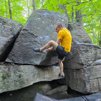 Head Over Heels v2, Devil's Lake - Beta Video from ClimbCrewDad