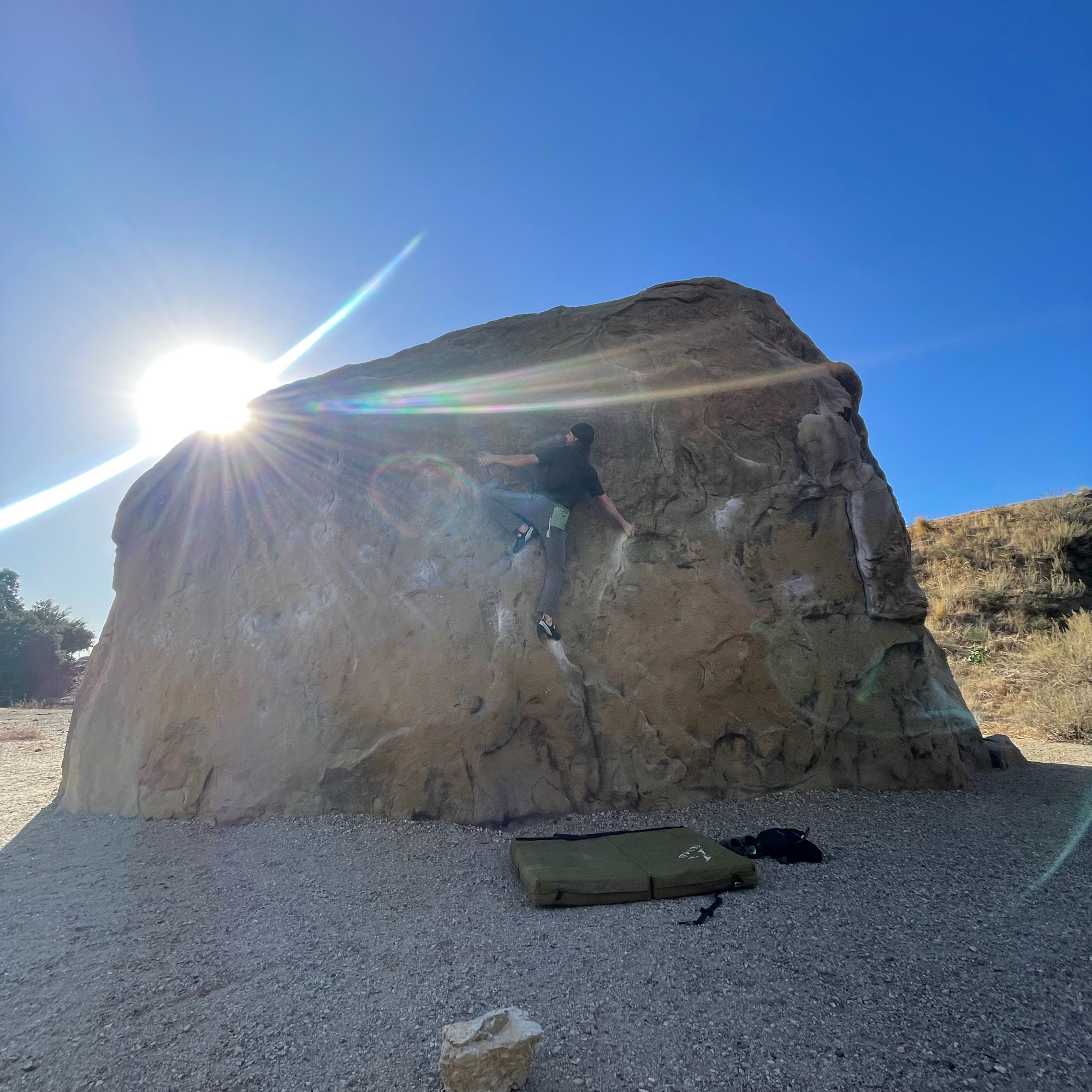 Climbing Beta video of climbers on Yabo Mantle v4 in Stoney Point with undefined beta videos in KAYA, the climber's app - where climbers can log and track their ascents, progress, and connect with their local gym and outdoor climbing community.