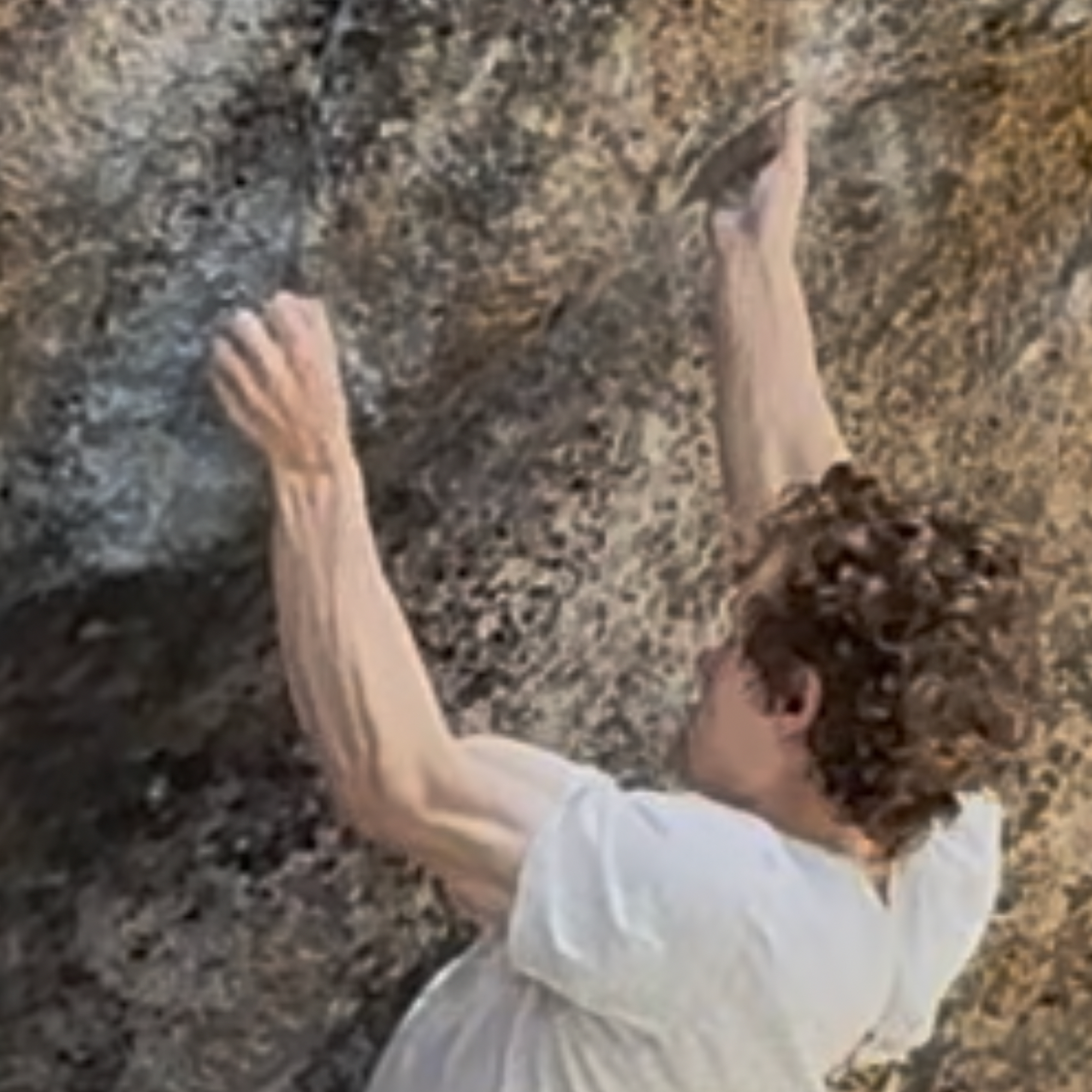 Climbing Beta video of climbers on Chinese Connection v13 in Berkeley with undefined beta videos in KAYA, the climber's app - where climbers can log and track their ascents, progress, and connect with their local gym and outdoor climbing community.
