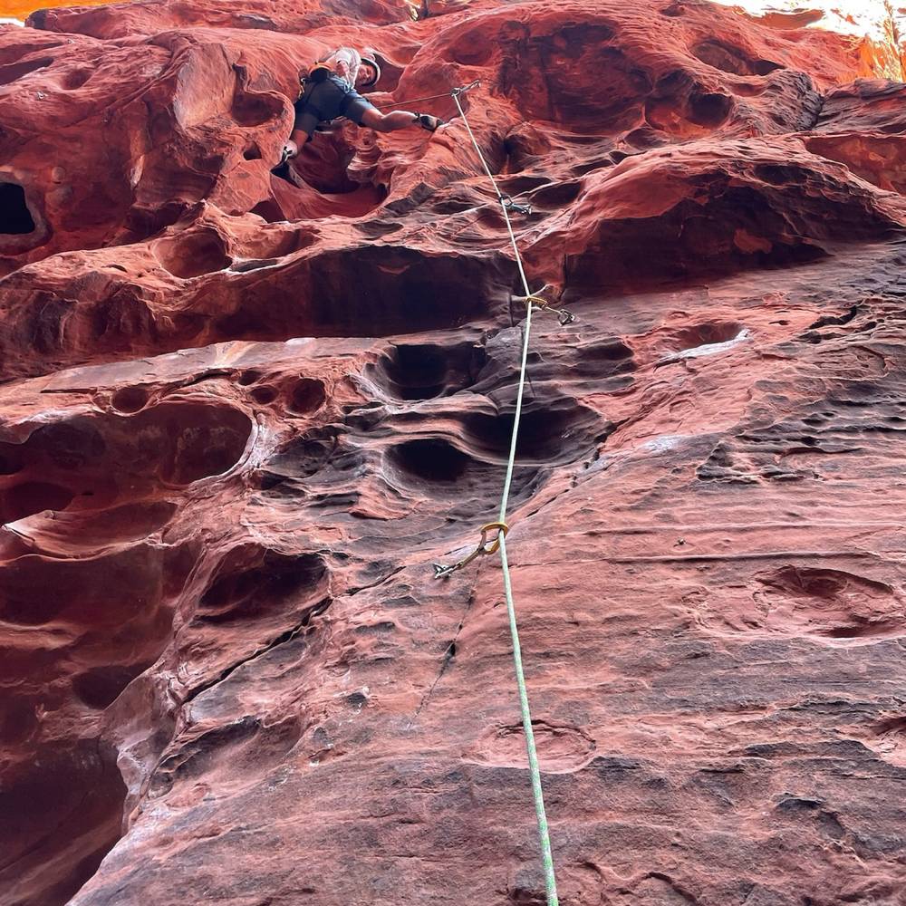Nightmare On Crude Street 5.10d, Red Rock - Beta Video from kevlions