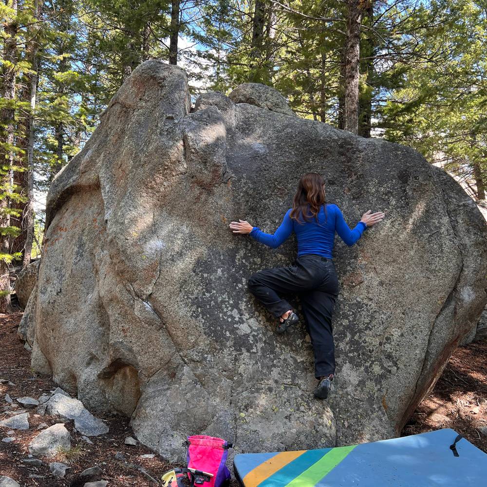 The Chalk Chooses the Climber v1, Rock Shop - Beta Video from CarrieCooperDPT