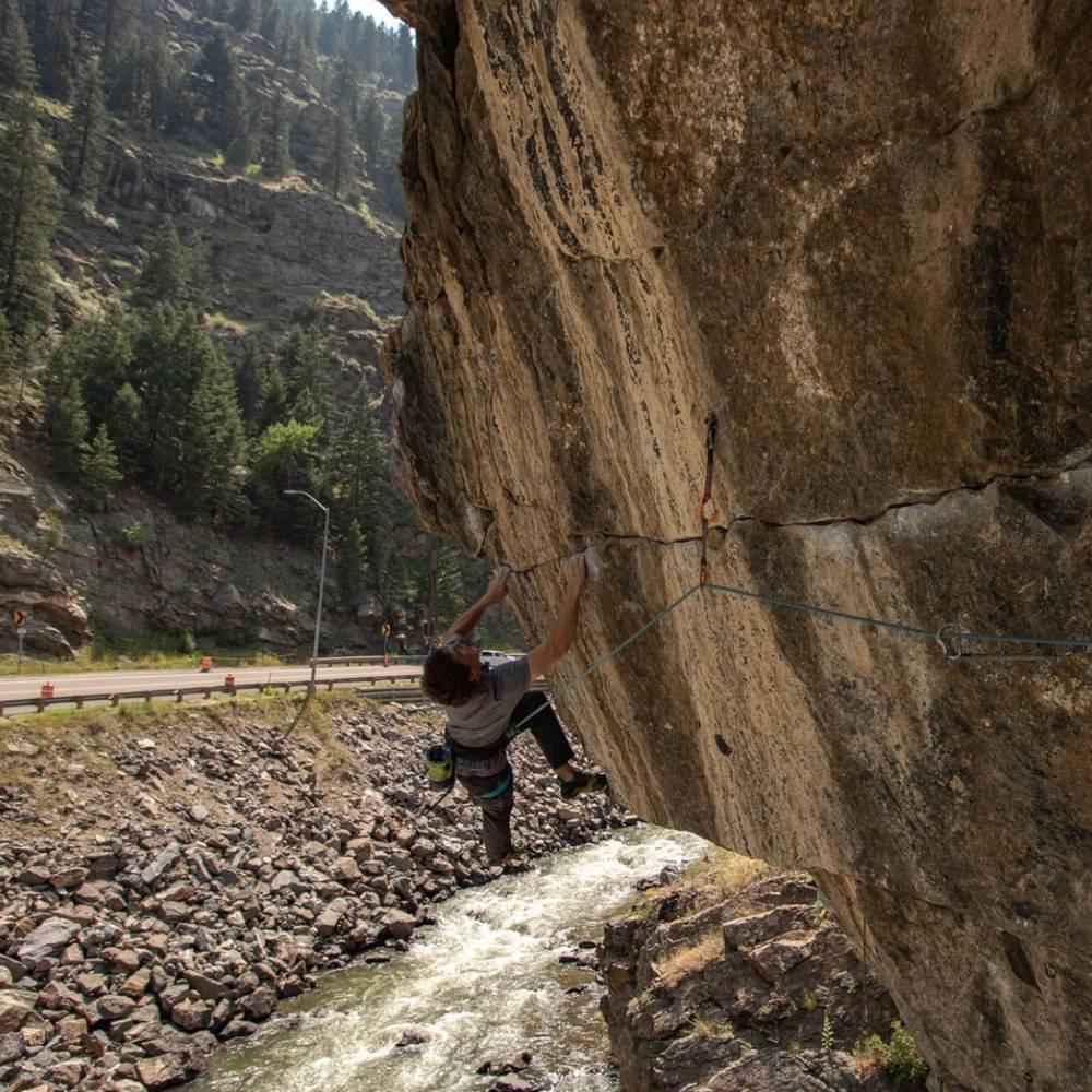 Execution 5.13d, Clear Creek Canyon - Beta Video from cmclimbs