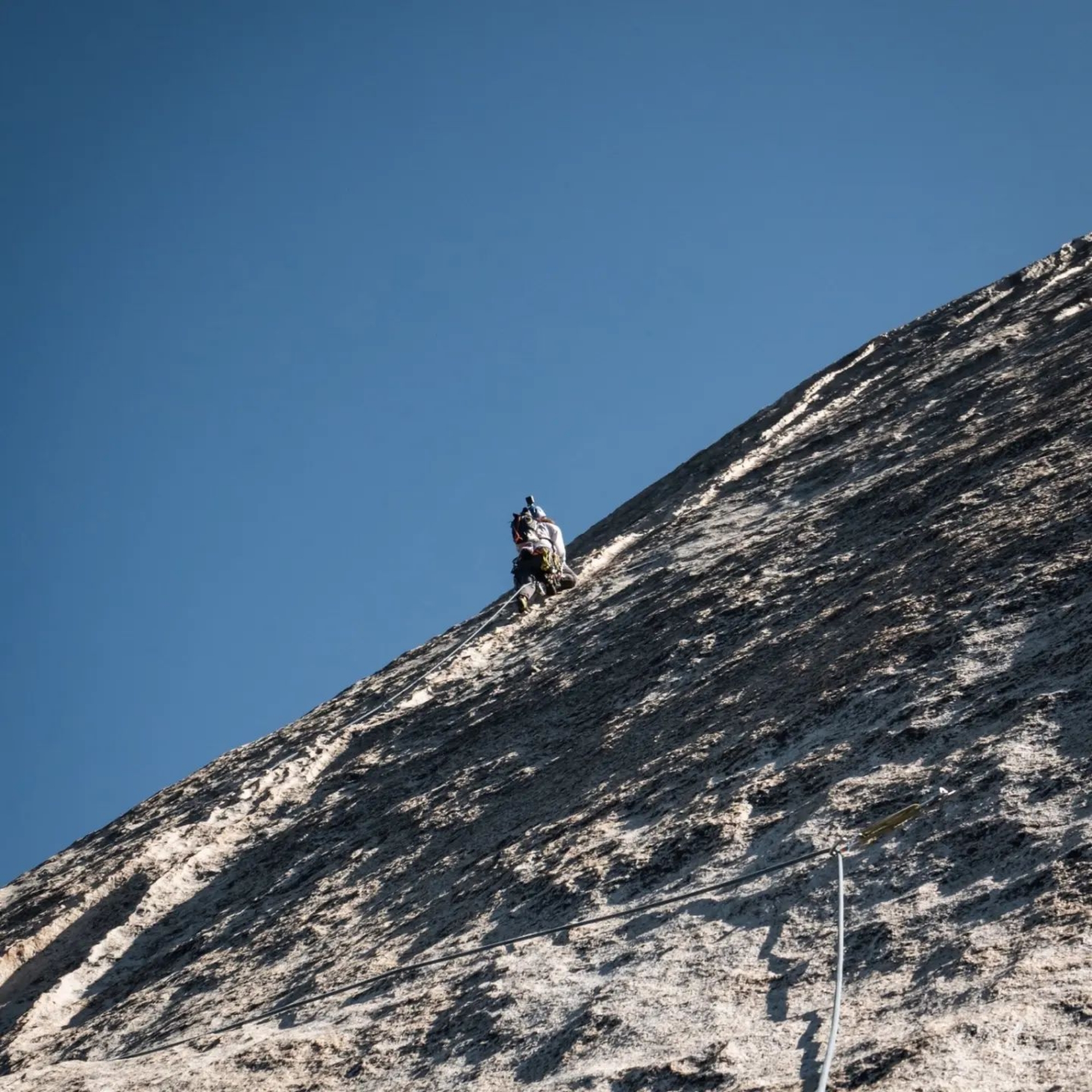 Climbing Beta video of climbers on Snake Dike 5.8 in Yosemite Valley with undefined beta videos in KAYA, the climber's app - where climbers can log and track their ascents, progress, and connect with their local gym and outdoor climbing community.