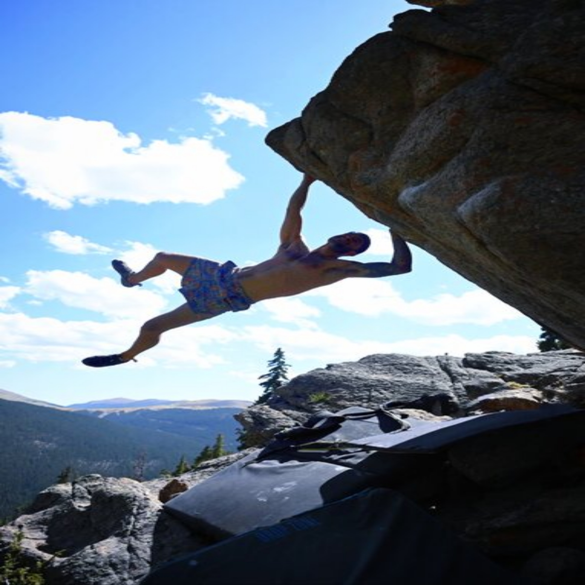 Climbing Beta video of climbers on The Bold Arrow of Time v11 in Guanella Pass with undefined beta videos in KAYA, the climber's app - where climbers can log and track their ascents, progress, and connect with their local gym and outdoor climbing community.