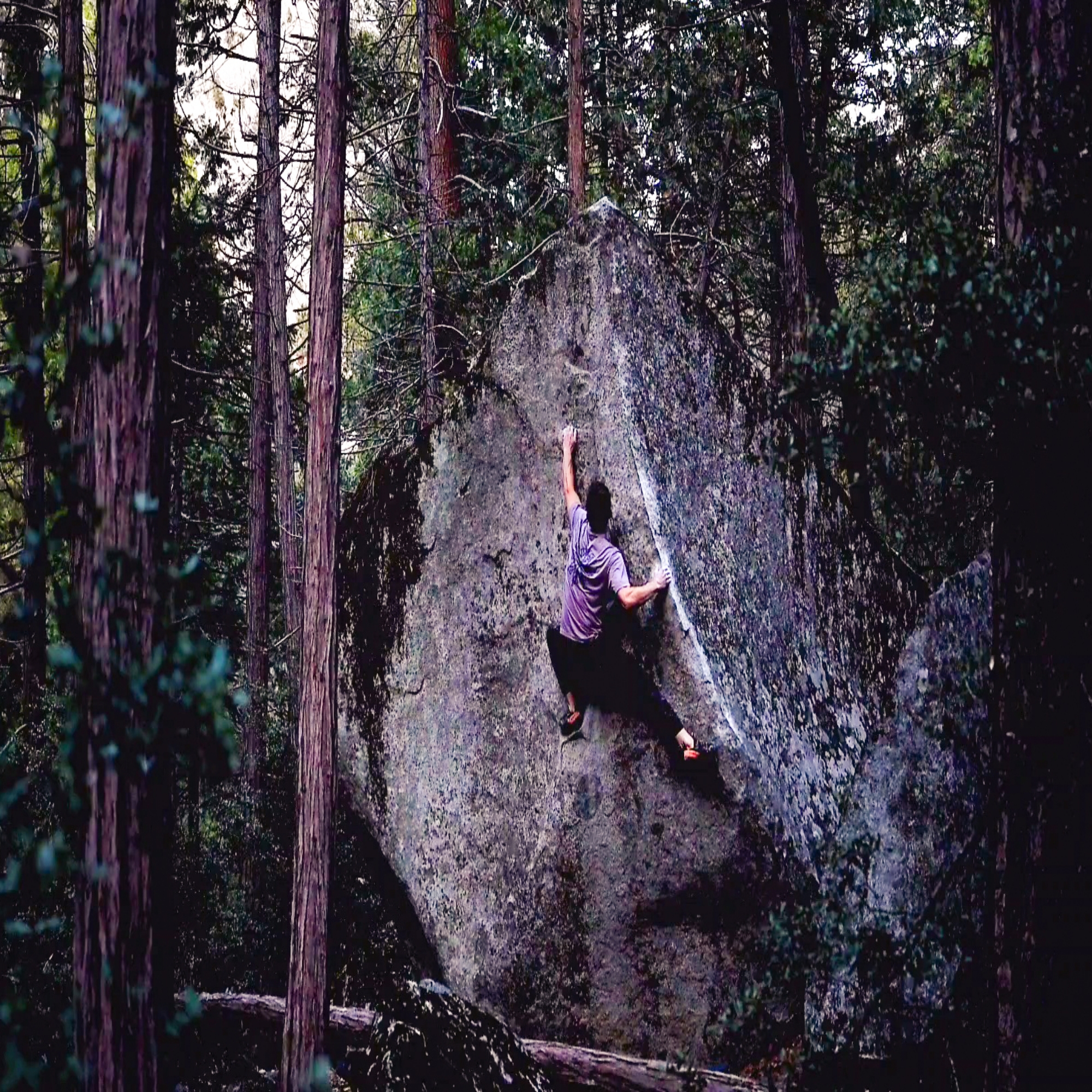 Climbing Beta video of climbers on Past & Present v3 in Yosemite Valley with undefined beta videos in KAYA, the climber's app - where climbers can log and track their ascents, progress, and connect with their local gym and outdoor climbing community.