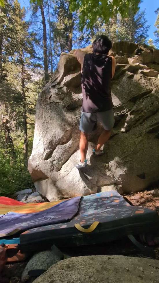 Downe's Arete v1, Little Cottonwood Canyon - Beta Video from leem386