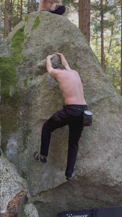 White Bread v1, Squamish - Beta Video from CrimpinWithCole