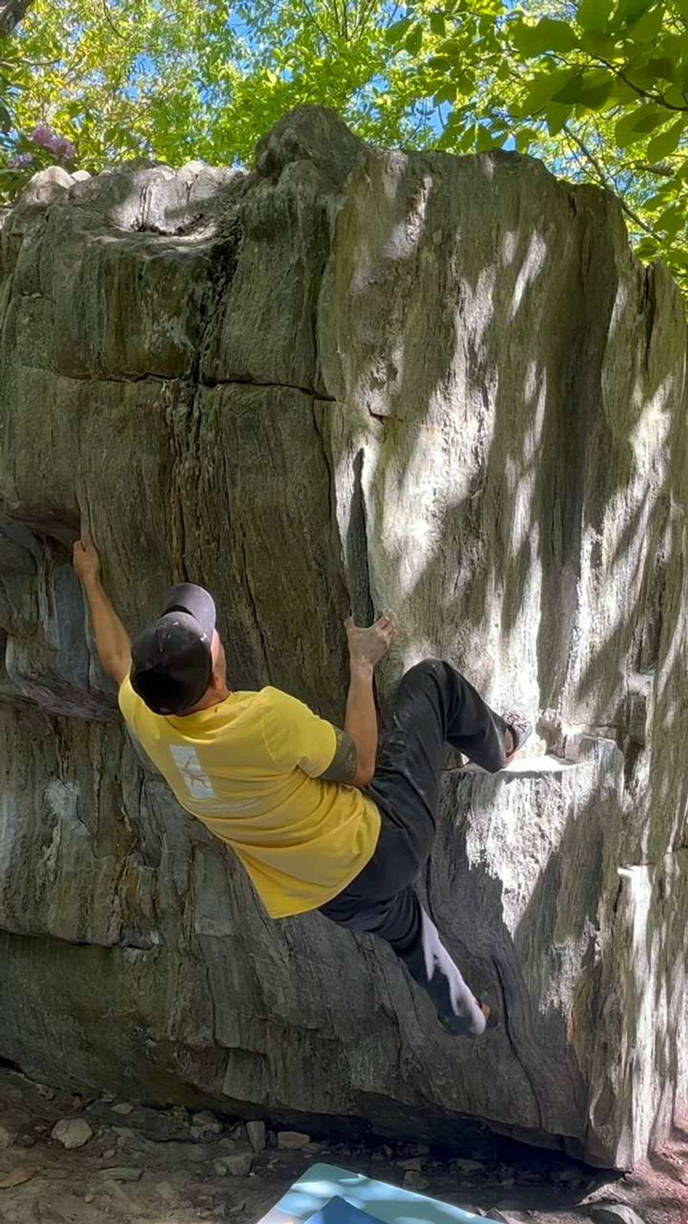 Main Squeeze v5, Moore's Wall - Beta Video from MarioTheClimber