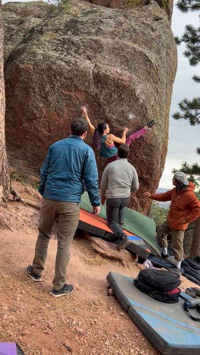 Broken Wing v8, Flagstaff Mountain, CO - Beta Video from lilyswann