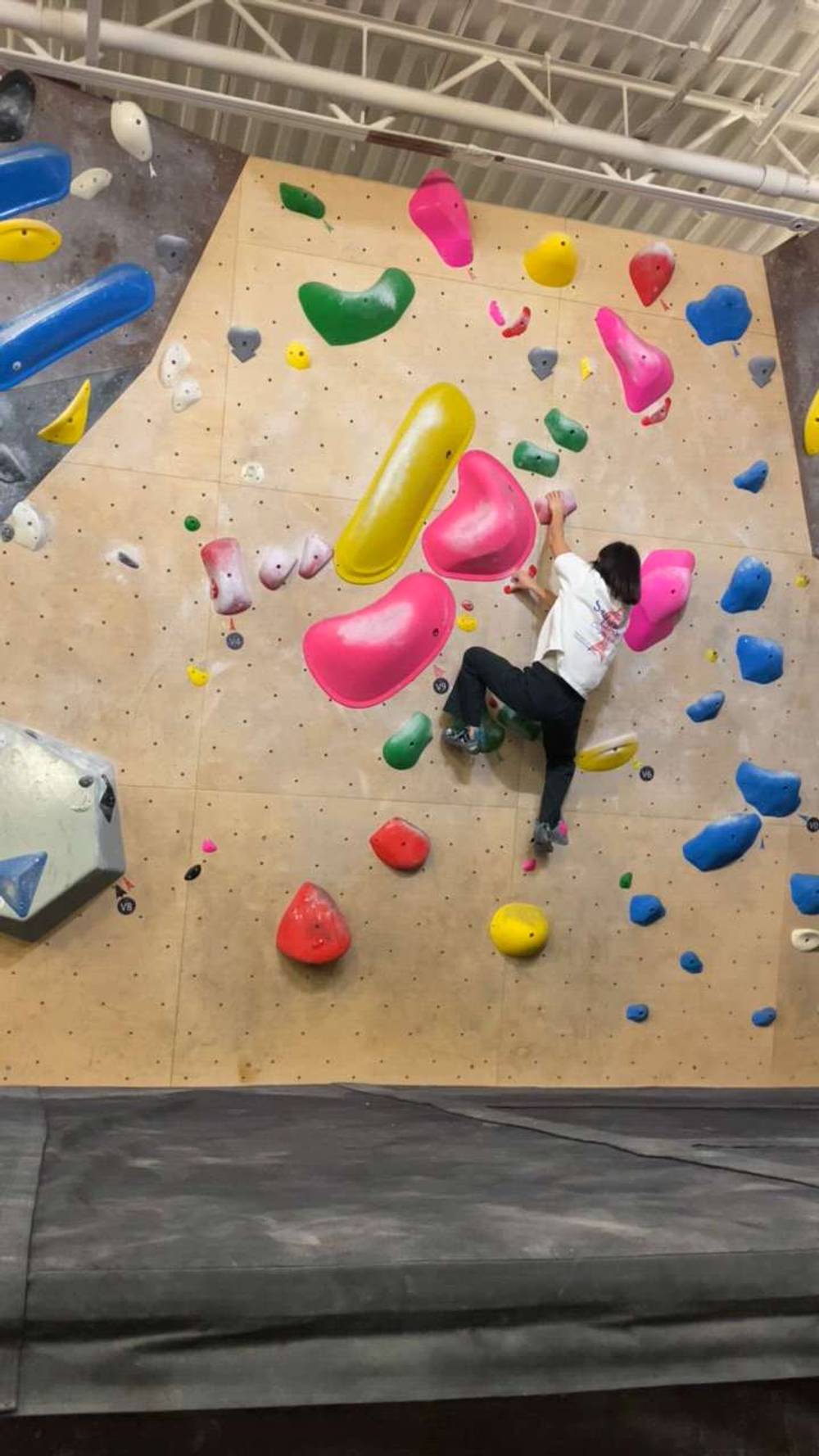 Red v4, Hogtown Boulders - Beta Video from natapoke