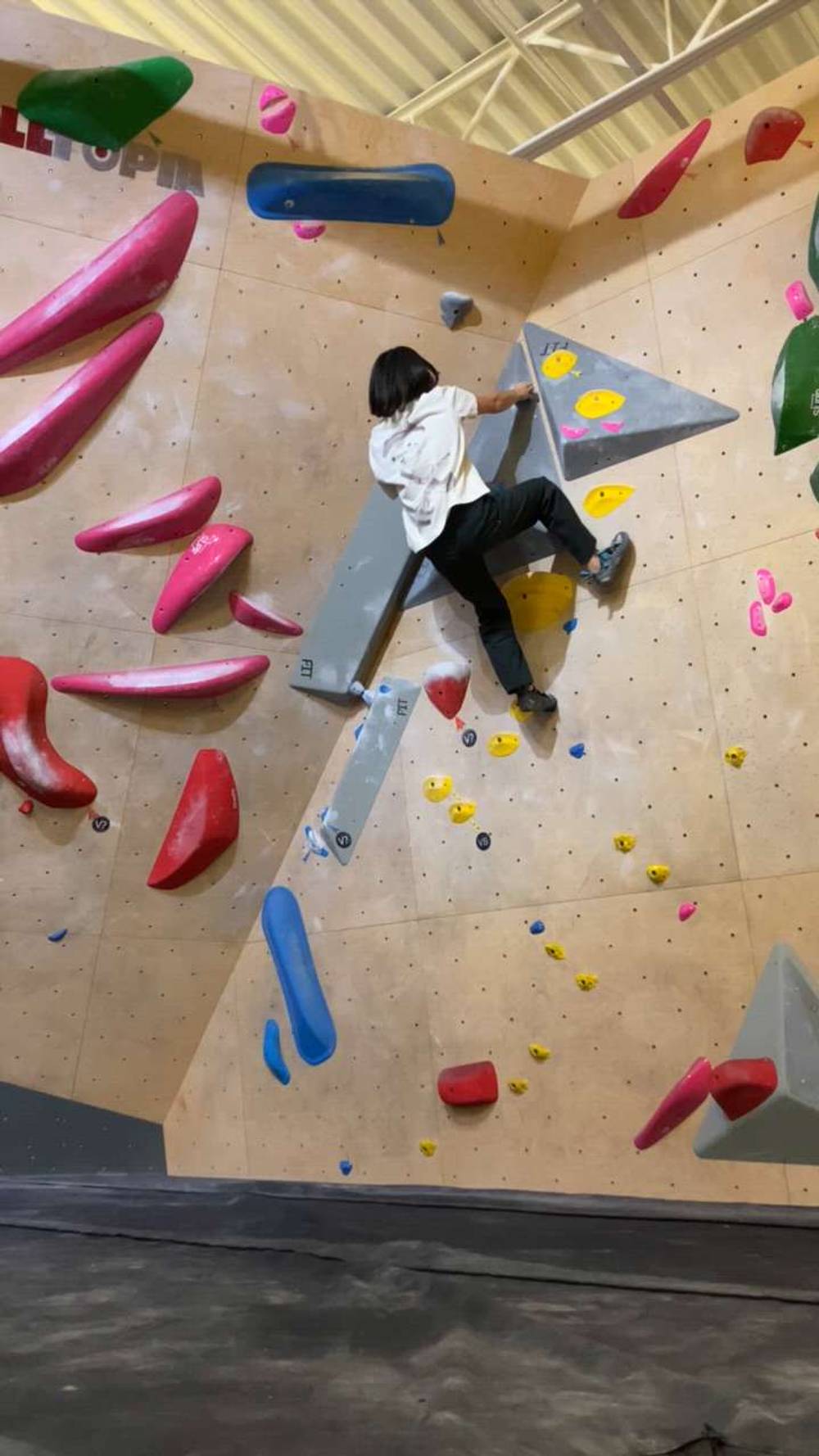 Blue v4, Hogtown Boulders - Beta Video from natapoke