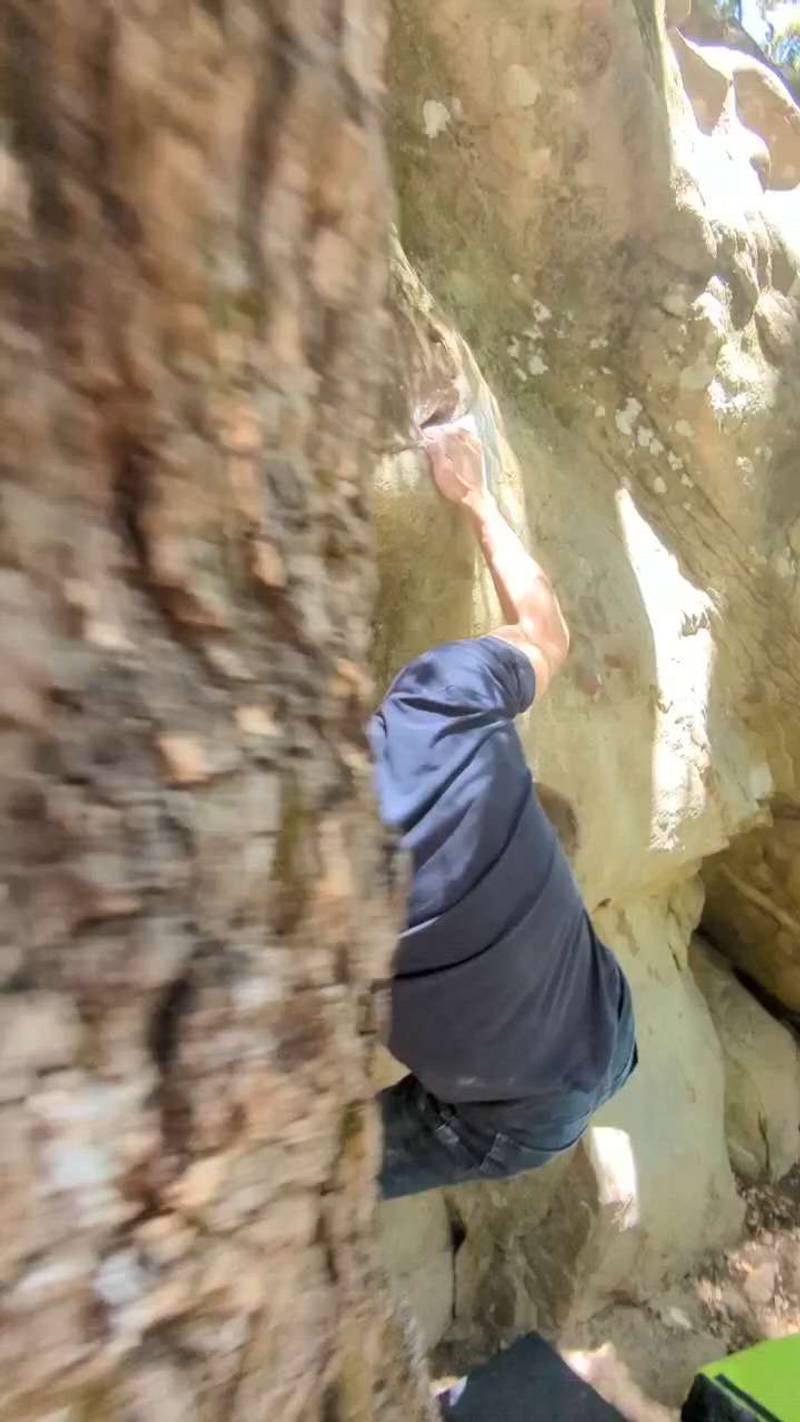 Indian Cracks Traverse v5, Indian Rock - Beta Video from Spyd3rLan