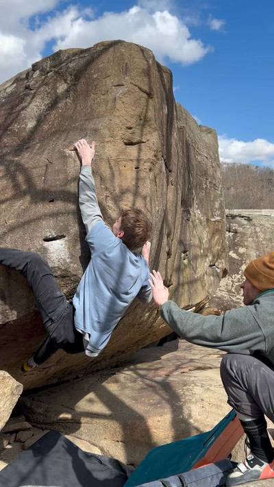 Leaving Las Fayetteville v5, New River Gorge - Beta Video from Xavi3r